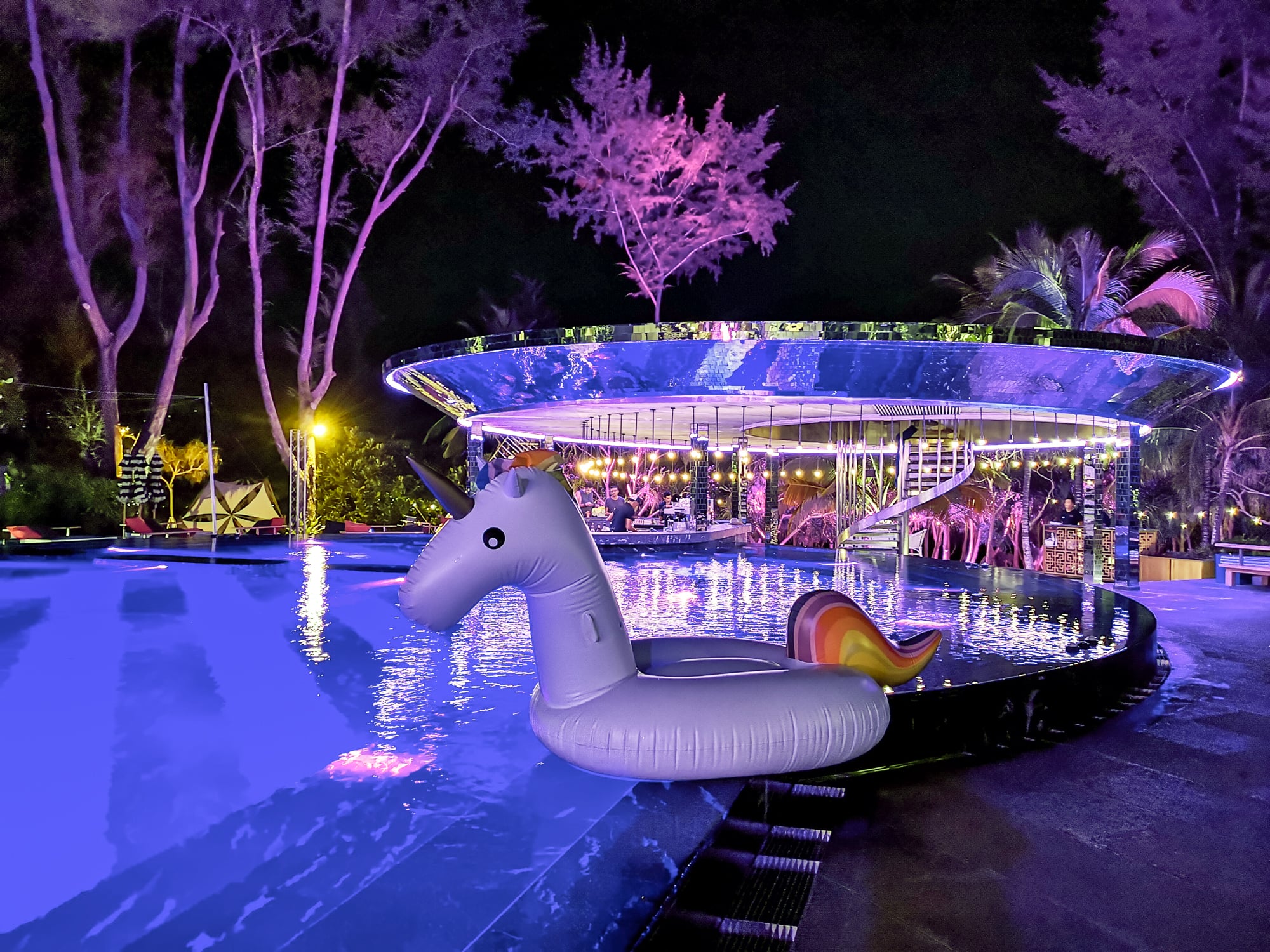 Festival attendees enjoying Colours of Love