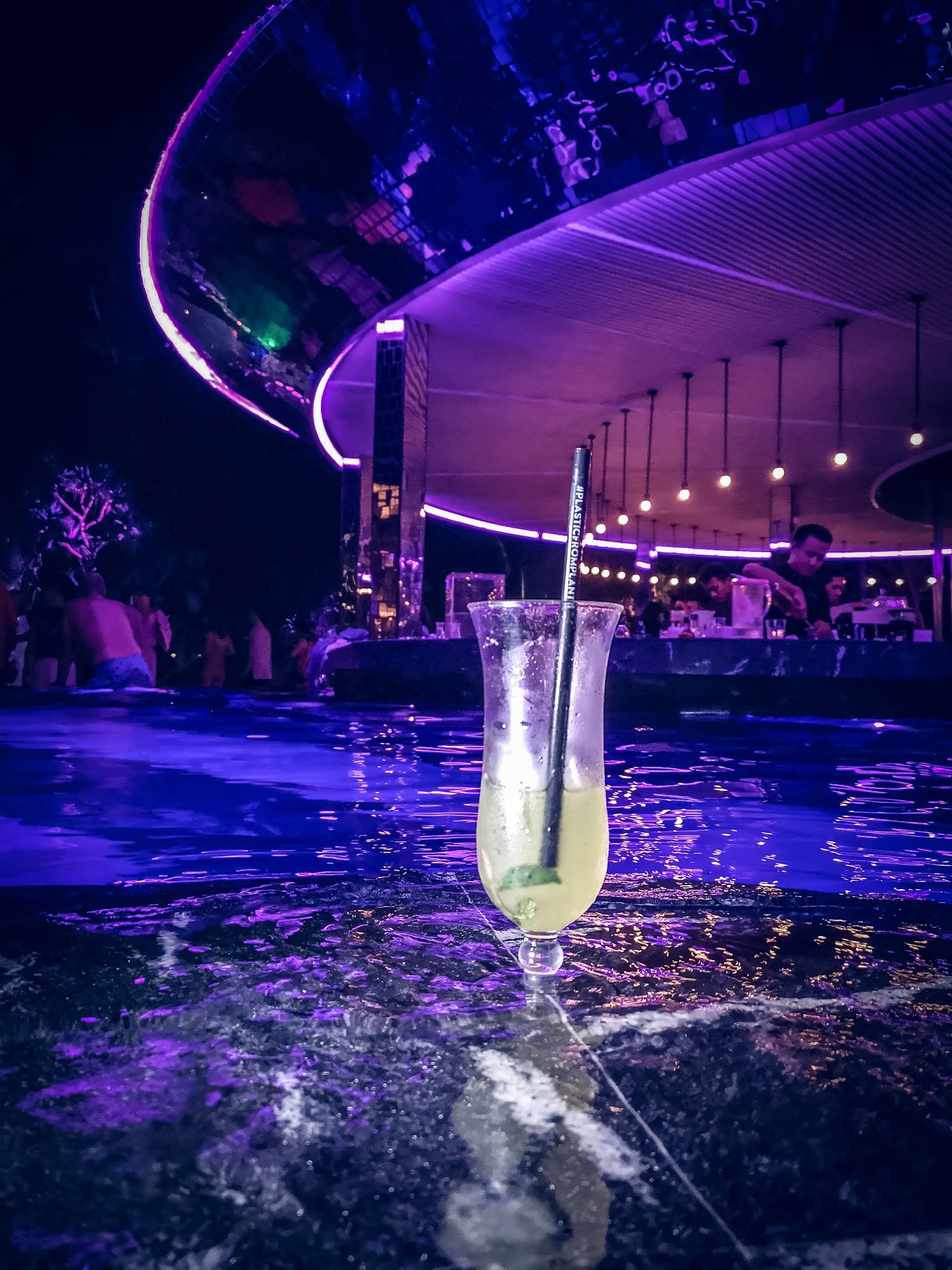 Baba Beach Club pool cocktail bar