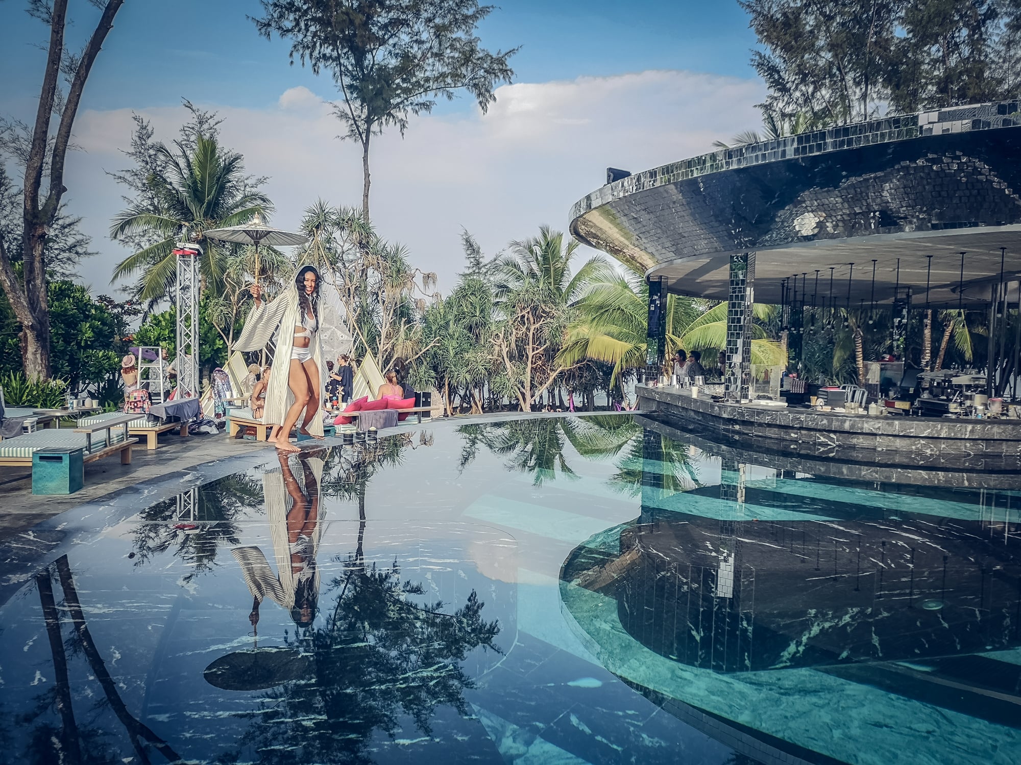 Baba Beach Club festival venue in Phuket Thailand