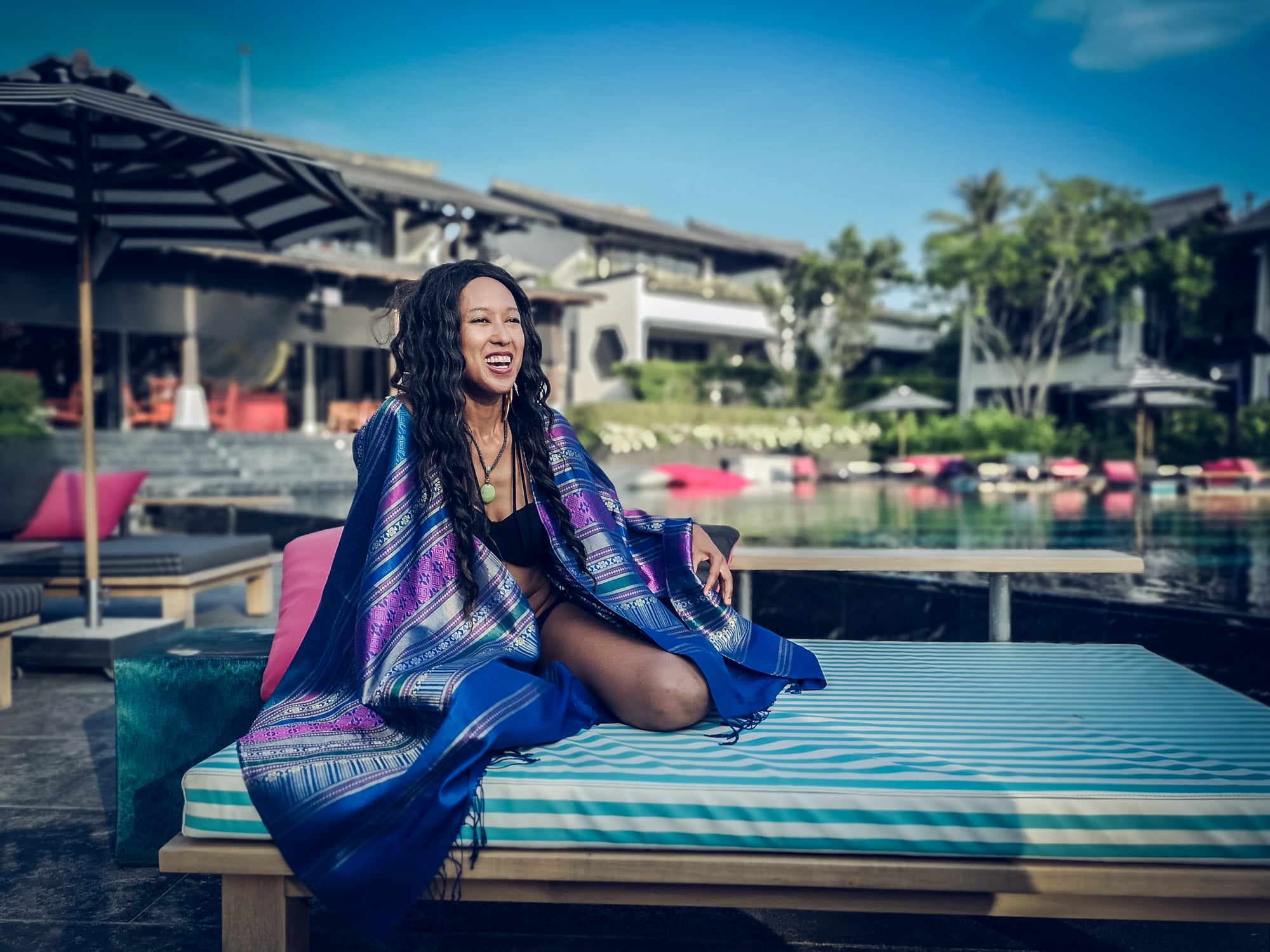 Baba Beach Club resort at Colours of Love festival in Phuket