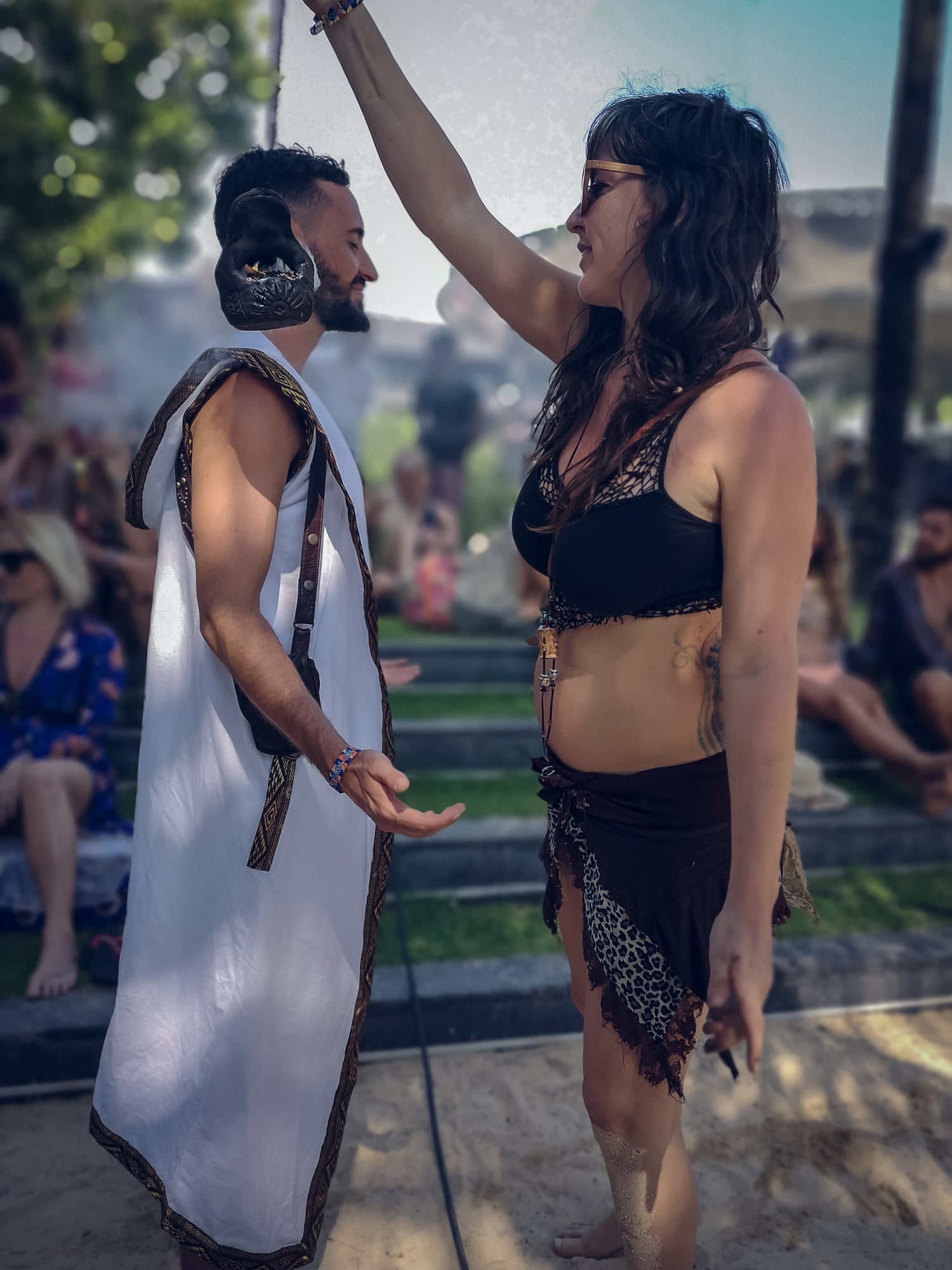 Cacao ceremony at Colours of Love festival Thailand