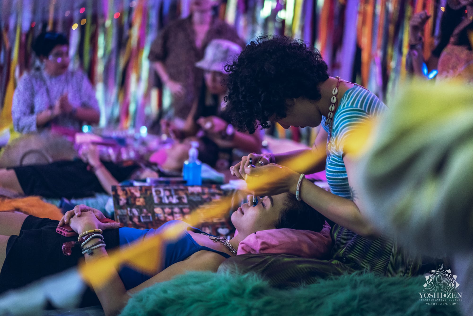 Festival entrance and accessibility features