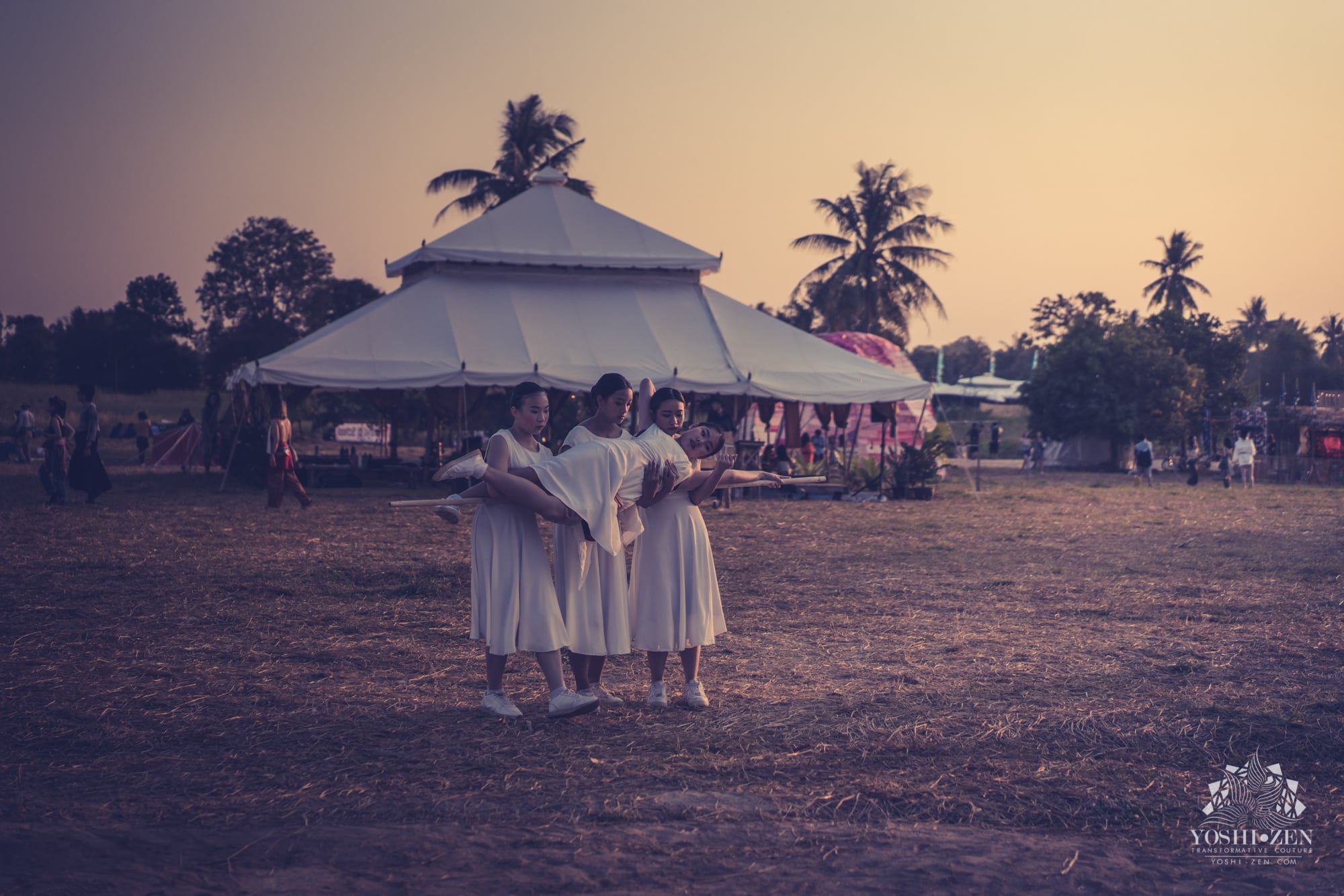 Space-Craft dance troupe performing at Wonderfruit