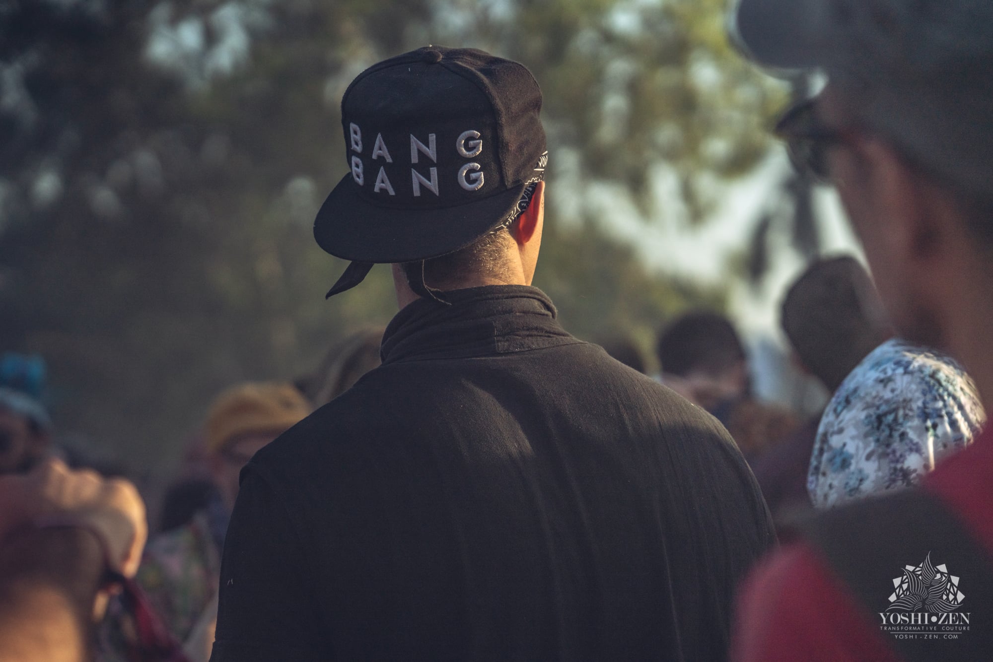 Costumed attendees partying at Wonderfruit