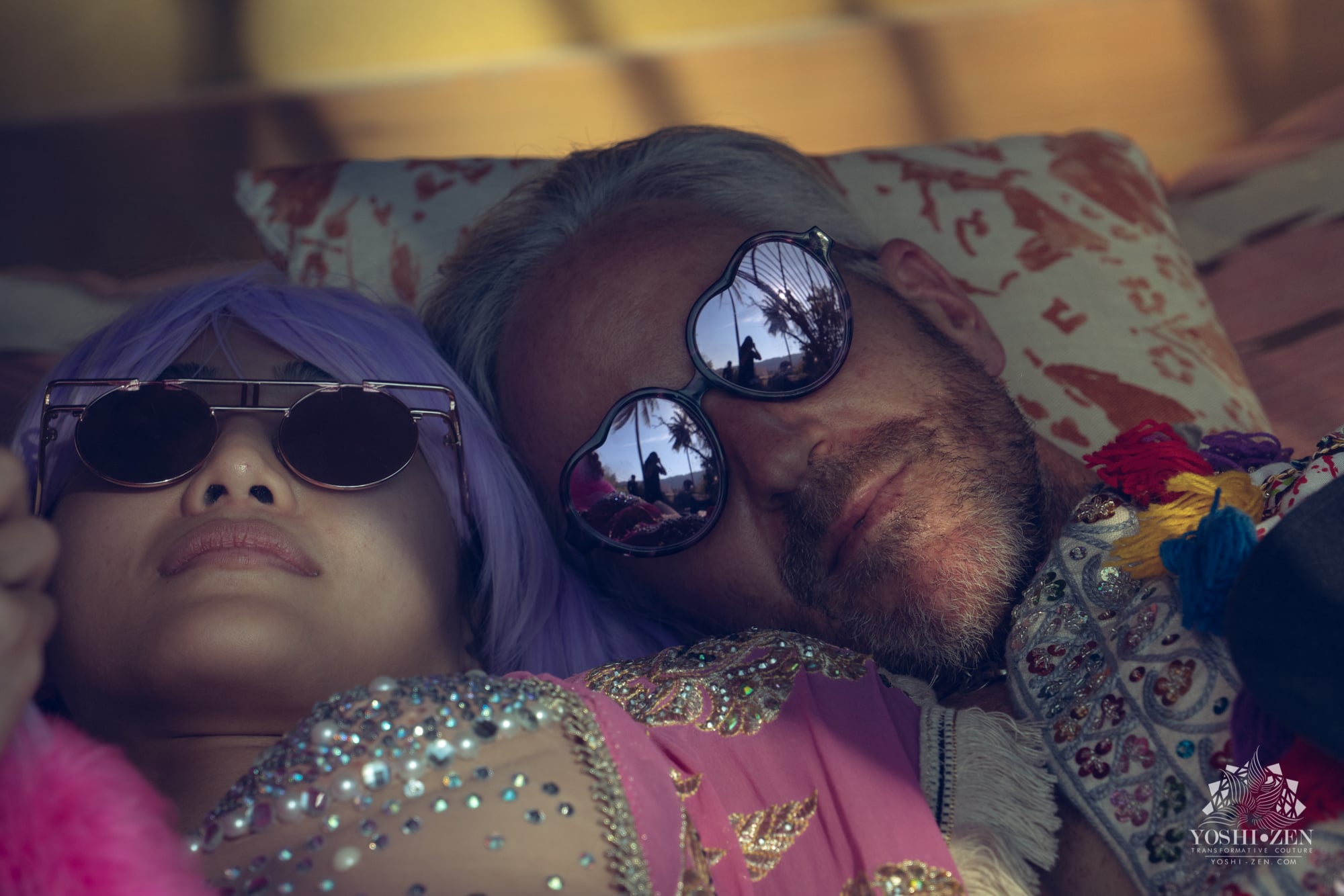 Neramit lounge and performance venue at Wonderfruit