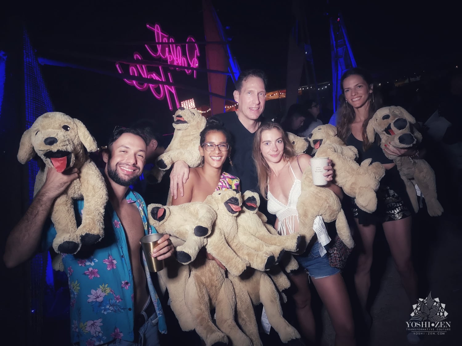 Wonderfruit 2019 attendees dressed in festival fashion