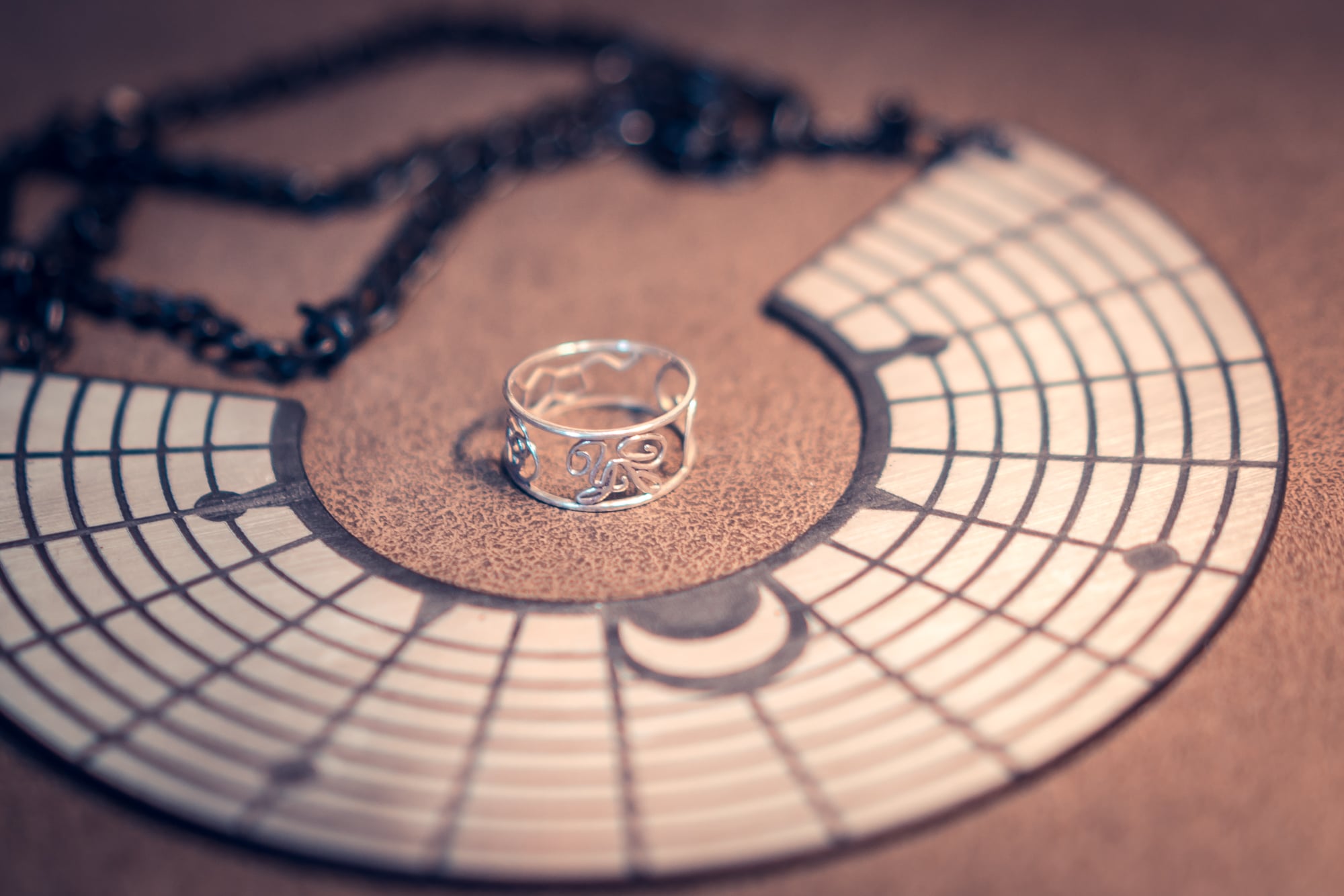 3D printed silver wedding rings by Shapeways