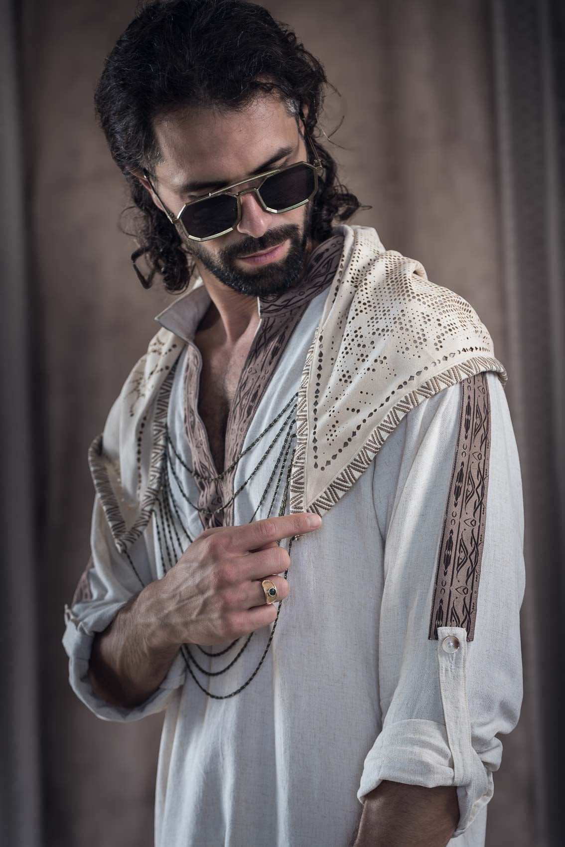 Zhenyao Long Sleeve Shirt — detail 1